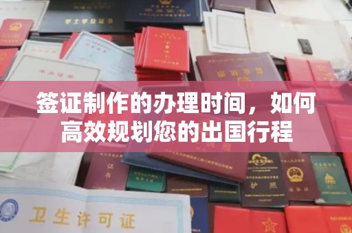 绥宁签证制作的办理时间，如何高效规划您的出国行程